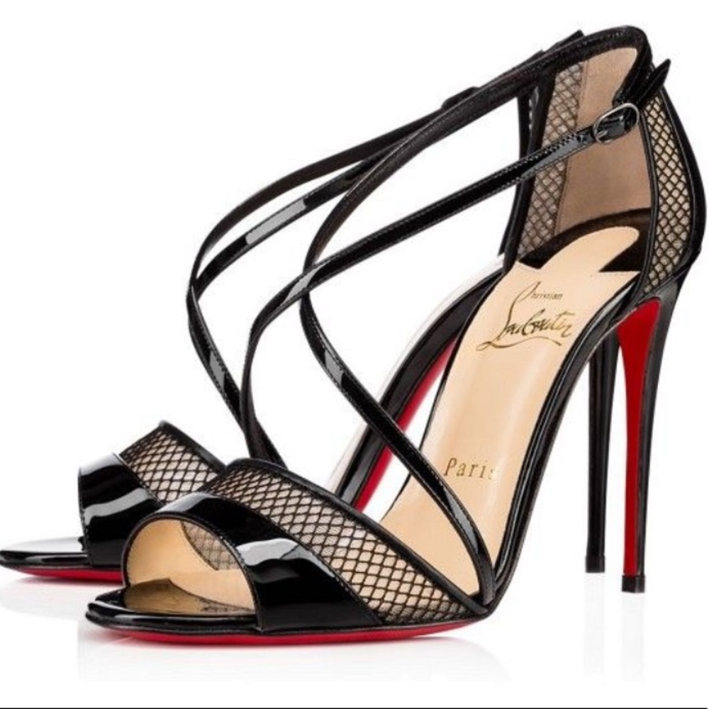 Christian Louboutin Slikova Open Toe Heel